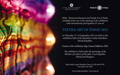 Textile Art of Today is traveling 2015-17